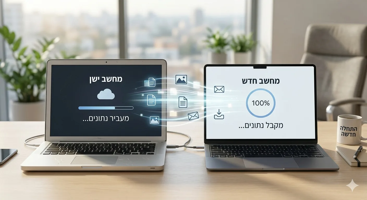 מעבר ממחשב ישן לחדש